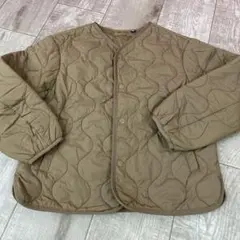 最終値下げ　ユニクロ　キッズ　キルティルグアウター　130