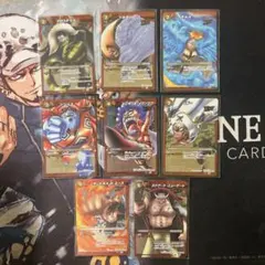 絶版 ワンピース ミラクルバトルカードダス エース他 SR 8枚セット
