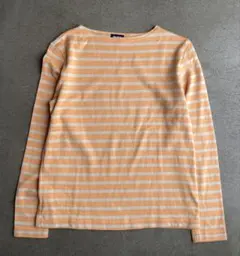 り*す様 00s old uniqlo レアカラー　短丈ボーダーロンT