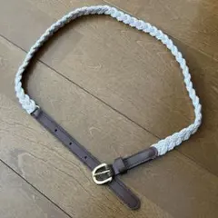 編み込みベルト