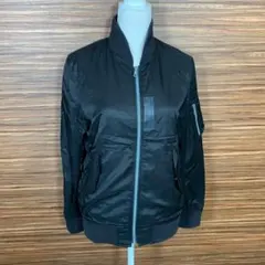 ナノユニバース ジャンパー アウター ブルゾン Mサイズ 黒 ブラック