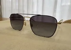 Ray-Ban RB3588ゴールドフレーム スクエアサングラス