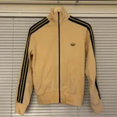 adidas ヴィンテージ　トラックジャケット　イエロー