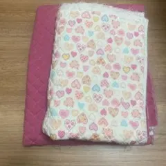 HOBBYRA HOBBYRE ハート柄キルティング（無地キルティング付き）