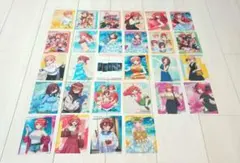 五等分の花嫁 クリアカード 28枚セット