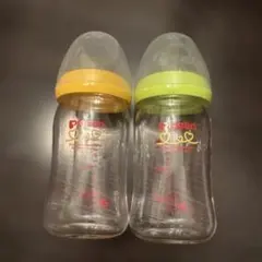 Pigeon 哺乳瓶 160ml 2本セット ガラス製