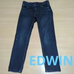 EDWIN　エドウィン　ネイビー　 スキニーデニム 　シーパン　デニム　ジーンズ