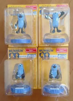 【4点セット】パペットスンスン Happyくじ A賞 フィギュア 1 2 5 6