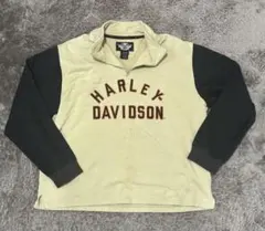 ハーフジップ スウェット