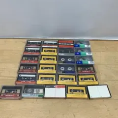 TDK・マクセル・ソニーほか カセットテープ25本セット