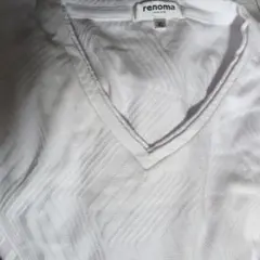 renoma HOMME Vネック Tシャツ ホワイト XLのサムネイル