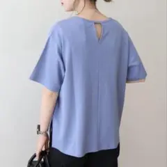 【新品】バックスリットTシャツ Lサイズ