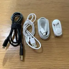 ケーブル（typeB.typeC）とイヤフォンセット