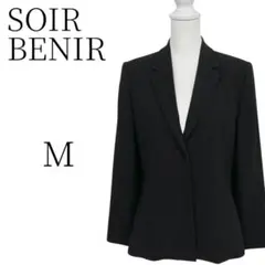 SOIR BENIR ソワール ベニール 黒 テーラードジャケット M