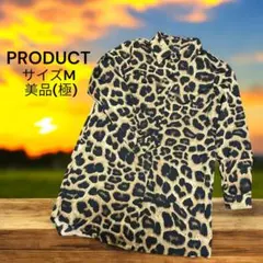 ヒョウ柄 Mサイズ シャツ