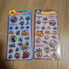 うるちゅるポップシール　パペットスンスン　2種セット
