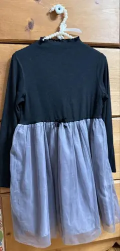 韓国服　長袖シフォンワンピース Bee des Bee