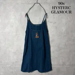 90s HYSTERIC GLAMOUR ミニキャミワンピ Y2K N3008