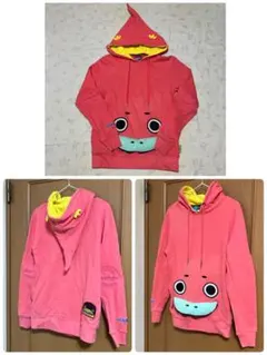 【送料込み】elstinko モンスター　パーカー　とんがりフード　s