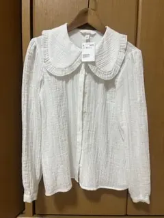 H&M 襟付きクリンクルブラウス emmi ツモリチサト mistic アローズのサムネイル