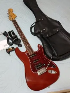 美品 Squier スクワイヤー Mustang ムスタング ピンク ケース付き