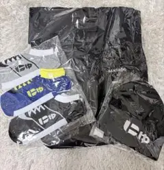 【新品未使用】SANGAClO 　にゅ　リュック　ニット帽　靴下 3点セット