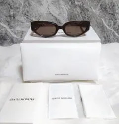 Gentle Monster ジェントルモンスター サングラス茶色M209 - メルカリ