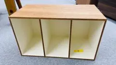 LAUAN SHELVES ラワンシェルブズ 縦3列ホワイト