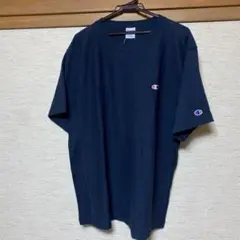 Champion Reverse Weave T-Shirt ネイビー XL