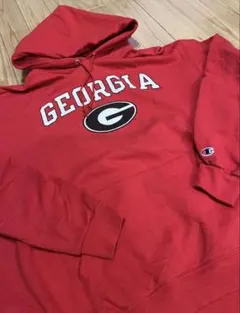 【US古着】【チャンピオン】カレッジ パーカー サイズXL ジョージア