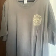 FLAT TRACK RACING プリントTシャツ グレー アメカジ バイカー