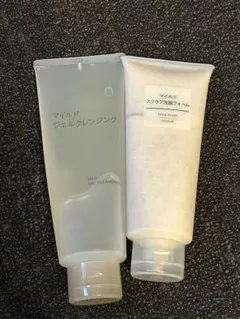 無印良品 マイルドジェルクレンジング＆スクラブ洗顔フォームのサムネイル