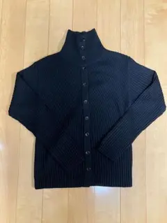 美品未使用UNIQLO U メリノブレンドハイネックカーディガン M