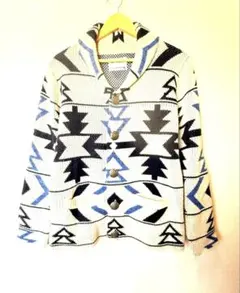 CALI SURF ネイティブ柄 厚手カーディガン ジャケットMサイズ 秋冬