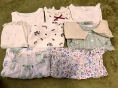 ベビー服セット 女の子、8点90センチ（1、2歳）夏服、まとめ売り