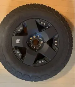 KMC XD775 ロックスター 5穴　タイヤホイールセットのサムネイル