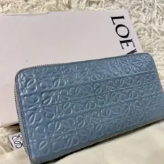 ✨新品未使用・箱付き✨　LOEWE 長財布　アナグラム　アマソナ　バーティカル LOEWE ロエベ 二つ折り長財布 C821ACWX07 レディース アナグラム