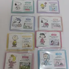 激レア当時物】昭和レトロ SNOOPY カセットインデックスカード 9種