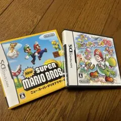 Nintendo DSソフト　ニュースーパーマリオ　ヨッシーアイランド