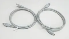 IEEE1394ケーブル 6ピン⇔4ピン 1.0m 2本セット