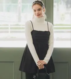 【美品】コカ ベアキャミソール 黒 M