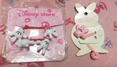 ディズニー ミッキー ミニー ヘアゴムセット 新品未使用