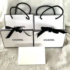 CHANEL シャネル　ショッパー　ショップ袋　ギフトボックス　メッセージカード