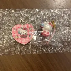 サンリオ ハローキティ トレーディングマスコットストラップ2 メイド レッド