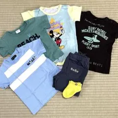 子供服 Tシャツ 4枚、短パン　セット まとめ売り