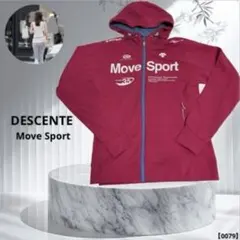 DESCENTE Move Sport デサント ジップアップパーカー ピンクOのサムネイル