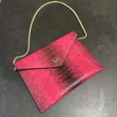 MICHAEL KORS ピンク クラッチバッグ