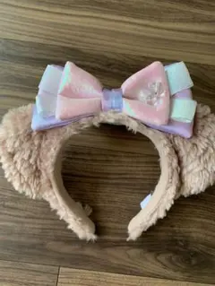 ダッフィー&フレンズ20周年　カラフルハピネス シェリーメイ　カチューシャ