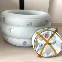 Swimava P3 Baby Home Spa マカロン柄 ベビーバスのサムネイル