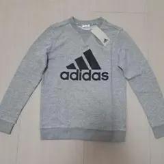 新品キッズadidas グレー トレーナー 150サイズ